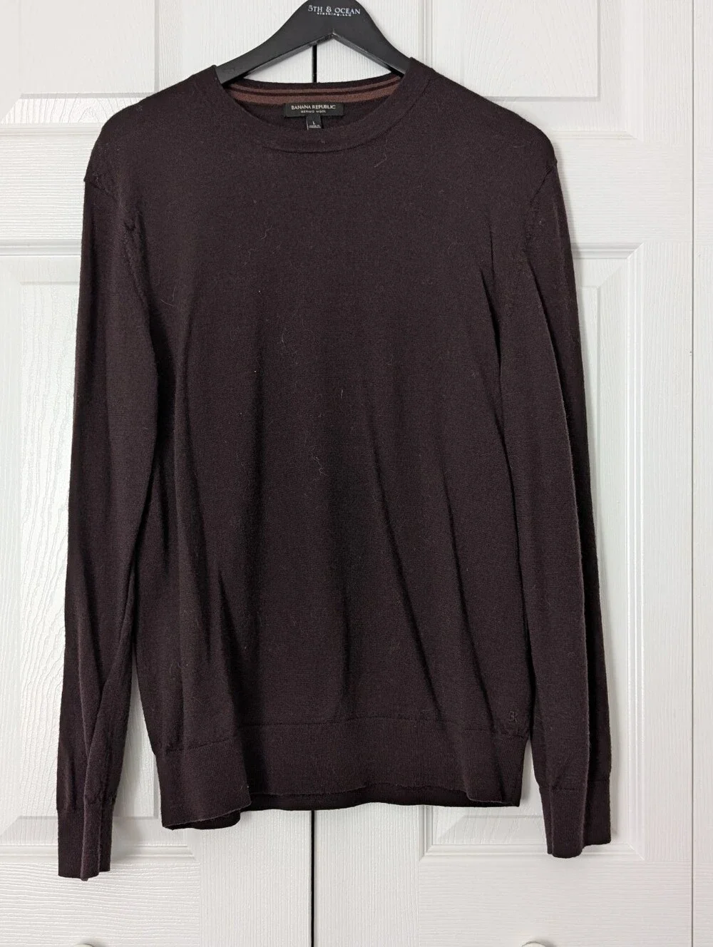 Banana Republic Men's Merino Wool Crewneck Sweater
